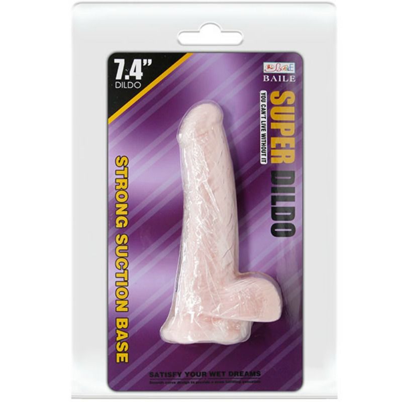 Baile Dildos-Super Realistic Natural Dildo 18.8 cm-TPR, Ventosa 5 Baile Dildos-Super Realistic Natural Dildo 18.8 cm-TPR, Ventosa · Dildo & Stimolatori (imaginea 5)