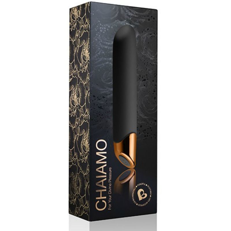 Rocks-off-Black Chaiamo Vibrator-Silicone, 10 velocità, USB 2 Rocks-off-Black Chaiamo Vibrator-Silicone, 10 velocità, USB · Vibratori (imaginea 2)