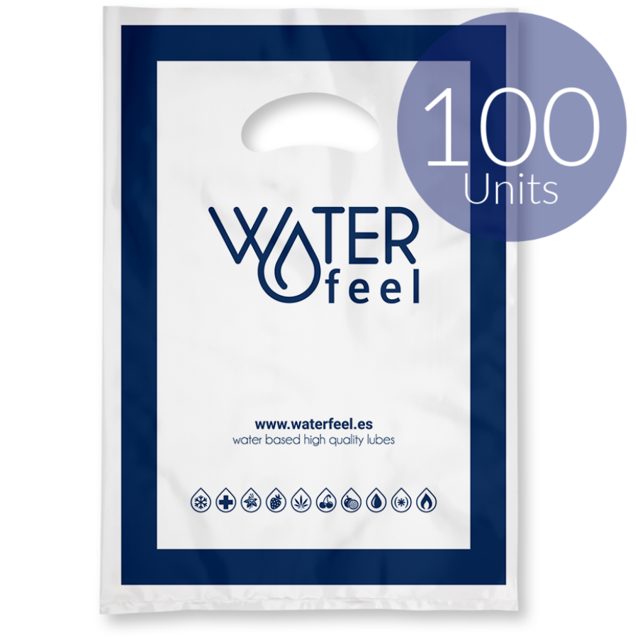 Waterfeel-Sacchetti di plastica 25 x 35 cm 100 Pezzi 1 Waterfeel-Sacchetti di plastica 25 x 35 cm 100 Pezzi · Giochi & Regali