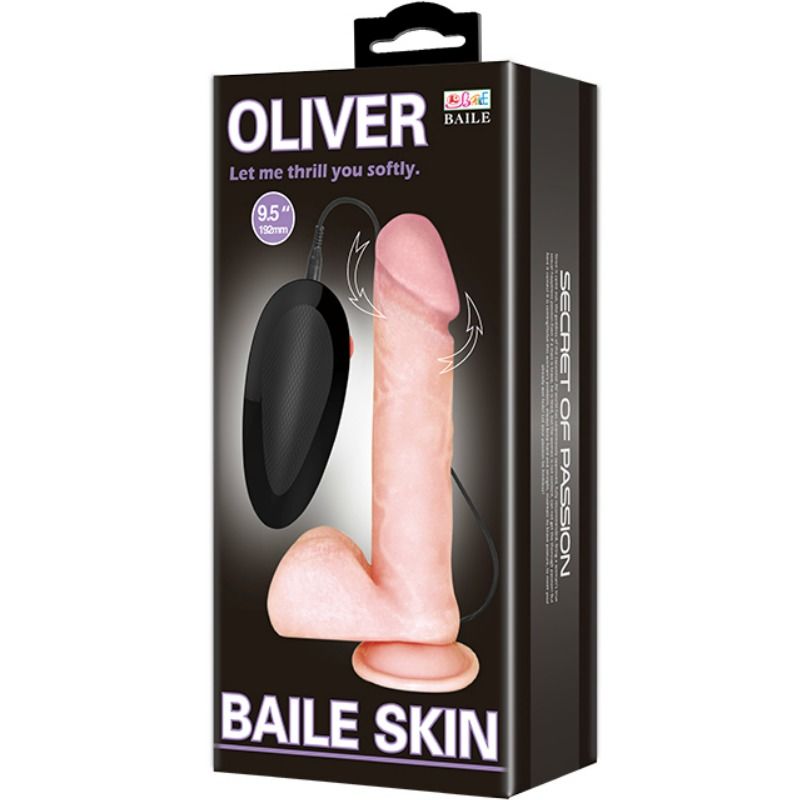 Baile-Oliver Vibrator Realistico con funzione di rotazione-TPR 3 Baile-Oliver Vibrator Realistico con funzione di rotazione-TPR · Vibratori (imaginea 3)