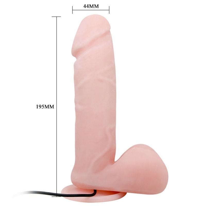 Baile-Oliver Vibrator Realistico con funzione di rotazione-TPR · Vibratori (imaginea 4)