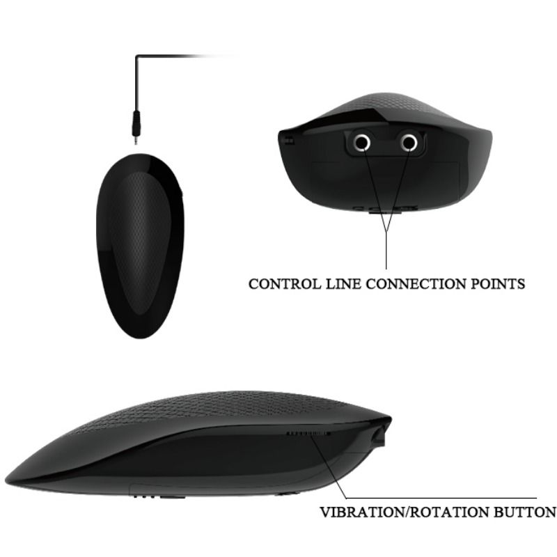 Baile-Oliver Vibrator Realistico con funzione di rotazione-TPR · Vibratori (imaginea 5)