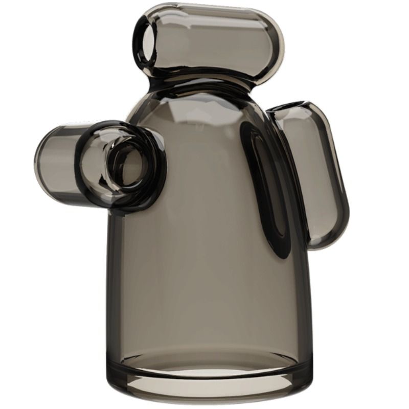 Baile For Him-Guaina Vibrante Crystal Cap I-TPR · Anelli & Guaine per pene (imaginea 5)