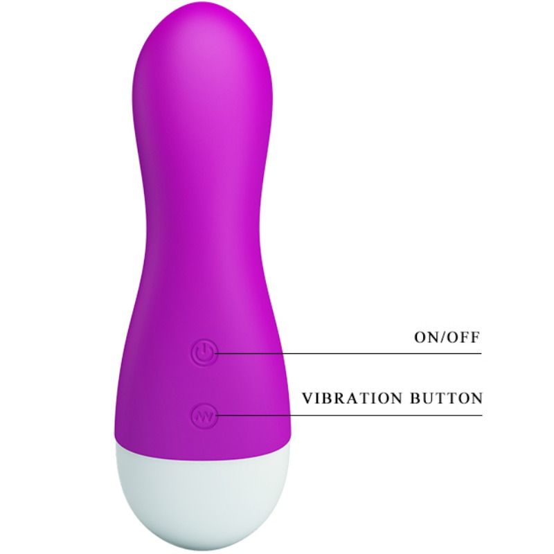 Fun Toys-Ian G-point Stimolatore-Silicone, 12 velocità, Ricaricabile — PRETTY LOVE · Vibratori (imaginea 4)