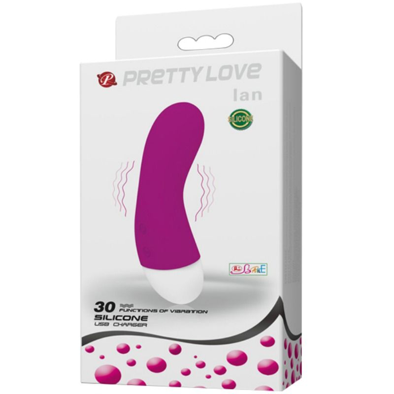 Fun Toys-Ian G-point Stimolatore-Silicone, 12 velocità, Ricaricabile — PRETTY LOVE · Vibratori (imaginea 8)