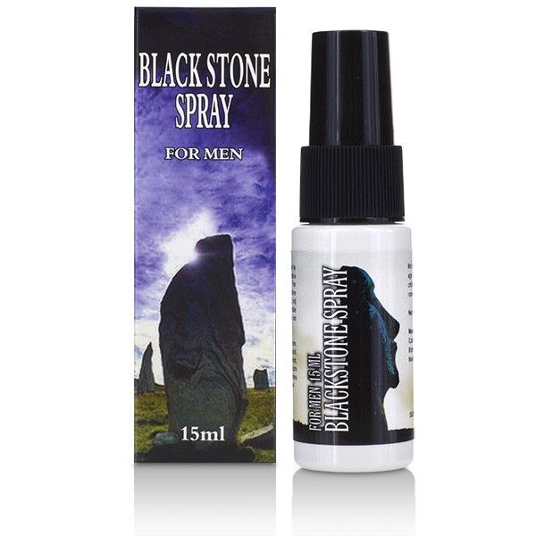 Cobeco Pharma-Black Stone Spray Ritardo per gli uomini 15ML