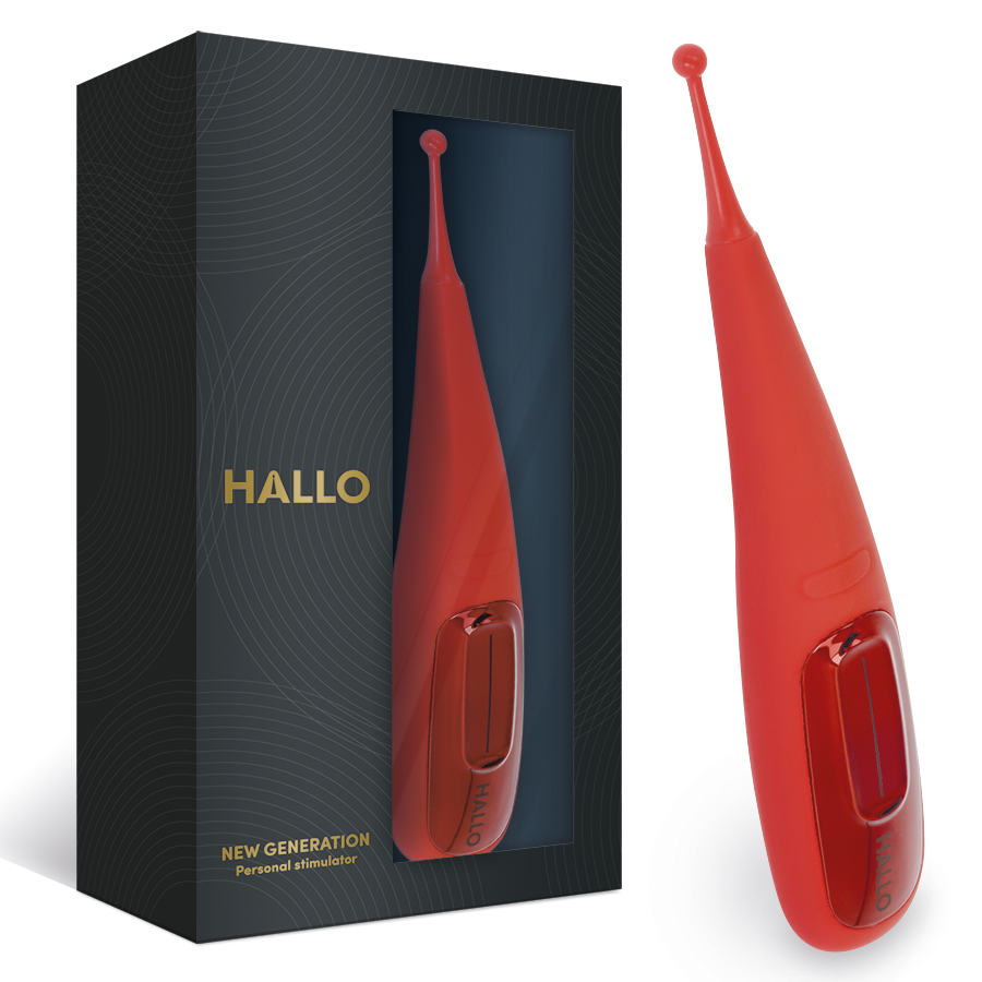 Hallo-Focus Vibrator Red-Silicone, 10 velocità, Ricaricabile, USB 3 Hallo-Focus Vibrator Red-Silicone, 10 velocità, Ricaricabile, USB · Vibratori (imaginea 3)