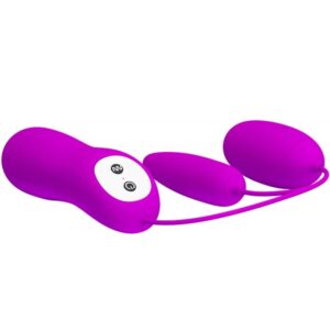Fun Toys-Irma Uovo Vibratore Doppio Vibrante-Silicone, 12 velocità 12 Fun Toys-Irma Uovo Vibratore Doppio Vibrante-Silicone, 12 velocità — PRETTY LOVE · Giocattoli anali (imaginea 4)