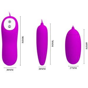 Fun Toys-Irma Uovo Vibratore Doppio Vibrante-Silicone, 12 velocità 13 Fun Toys-Irma Uovo Vibratore Doppio Vibrante-Silicone, 12 velocità — PRETTY LOVE · Giocattoli anali (imaginea 5)