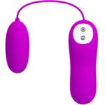 Fun Toys-Eunice Uovo Vibrante, 12 Funzioni, Silicone e Abs-12 velocità — PRETTY LOVE · Vibratori