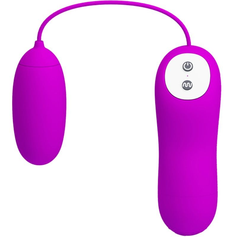 Fun Toys-Eunice Uovo Vibrante, 12 Funzioni, Silicone e Abs-12 velocità 1 Fun Toys-Eunice Uovo Vibrante, 12 Funzioni, Silicone e Abs-12 velocità — PRETTY LOVE · Vibratori