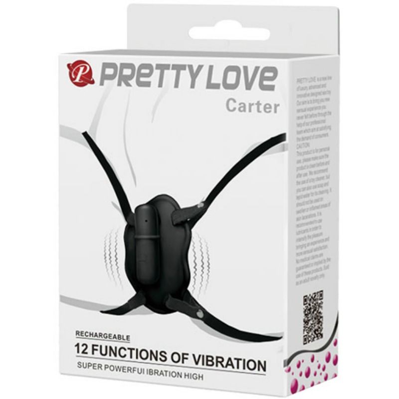 Fun Toys-Strap-on con Bullet Vibrator Carter-Silicone, 12 velocità 4 Fun Toys-Strap-on con Bullet Vibrator Carter-Silicone, 12 velocità — PRETTY LOVE · Vibratori (imaginea 4)