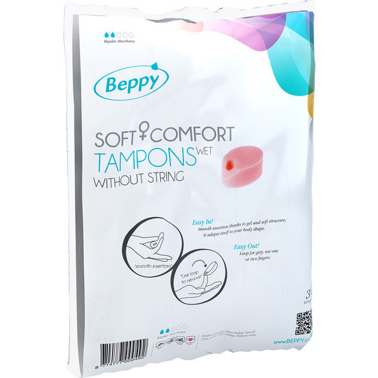Beppy-Soft Comfort Tampoane Umede, 30 Bucăți · Sex Oral & Corp