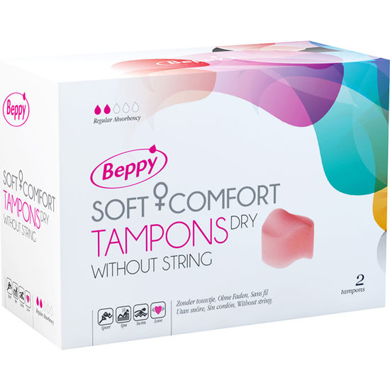 Beppy-Soft-comfort tamponi a secco - 2 Pezzi