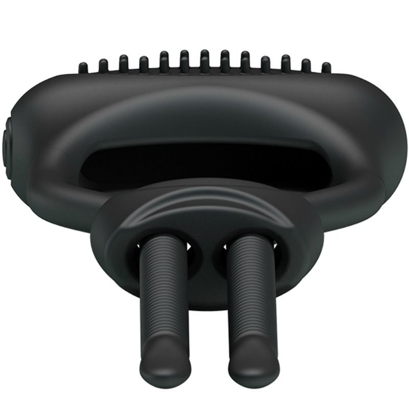 For Him-Curite Anello Vibratore Regolabile-Silicone — PRETTY LOVE · Anelli & Guaine per pene (immagine 4)