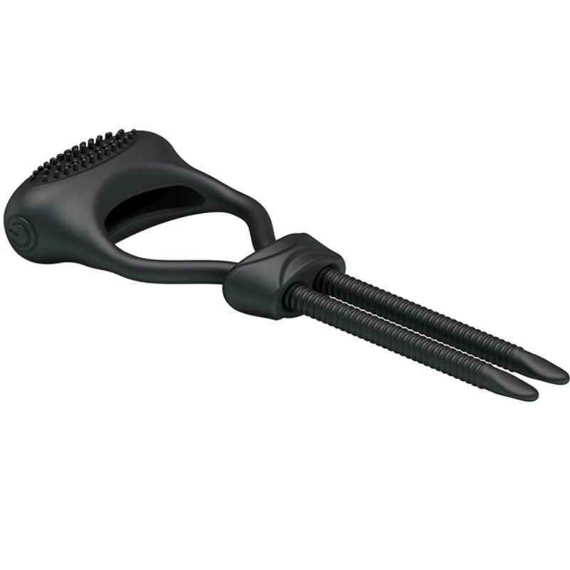 For Him-Curite Anello Vibratore Regolabile-Silicone — PRETTY LOVE · Anelli & Guaine per pene (immagine 3)