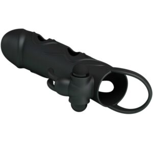 For Him-Guaina Silicone Vibrazione 14 Cm 2.0-Waterproof 14 For Him-Guaina Silicone Vibrazione 14 Cm 2.0-Waterproof — PRETTY LOVE · Anelli & Guaine per pene (imaginea 5)