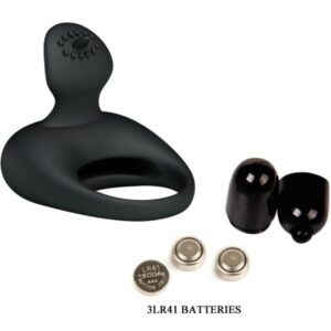 For Him-Anello vibrante con lingua-silicone, silenzioso — PRETTY LOVE · Anelli & Guaine per pene (imaginea 6)