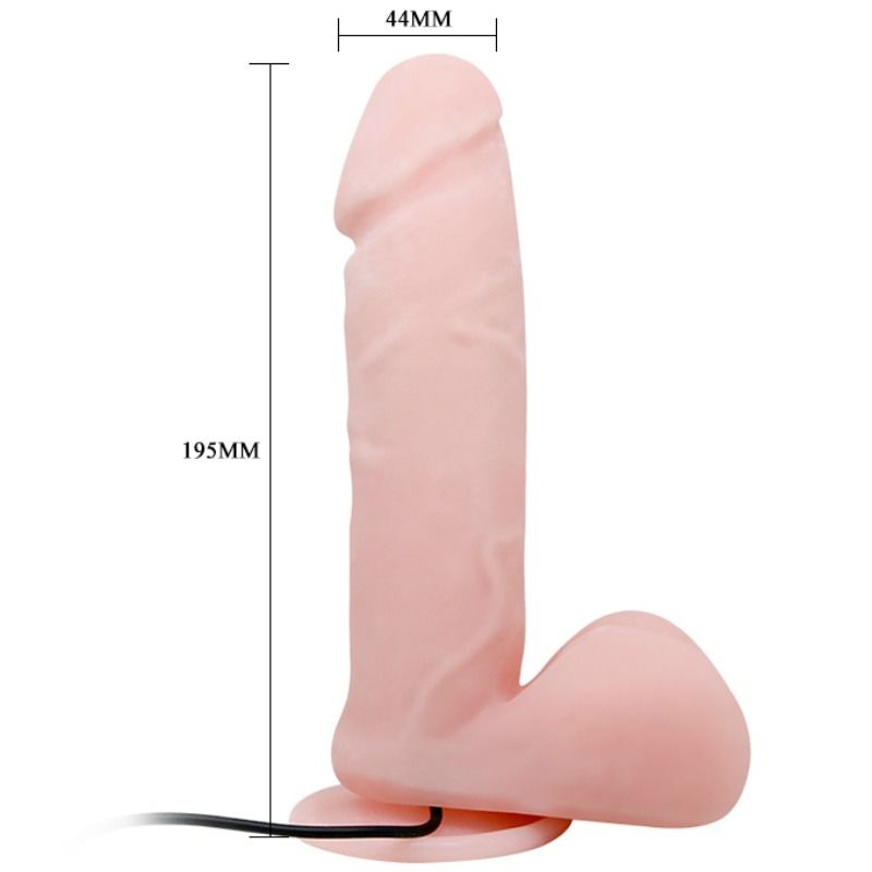 Baile Vibrators-Oliver Dildo Realista con Vibrazioni-Telecomando · Vibratori (immagine 6)