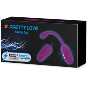 Remote Control-Shock Fun Uovo Vibrante con Elettroshock-Silicone, 7 9 Remote Control-Shock Fun Uovo Vibrante con Elettroshock-Silicone, 7 — PRETTY LOVE · Accessori BDSM (imaginea 3)
