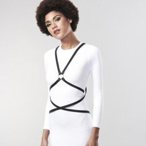 Bijoux Indiscrets-Imbracatura Regolabile Maze Multi-way Nero · Accessori lingerie (imaginea 3)