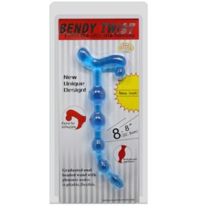 Baile Anal-Bendy Twist Palline anali Flessibile-TPR · Giocattoli anali (imaginea 8)