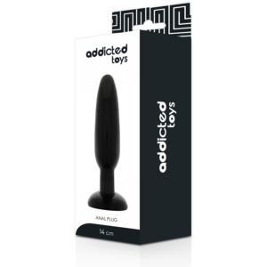 Addicted Toys-Plug anale 14 Cm-TPR · Accessori BDSM (immagine 3)