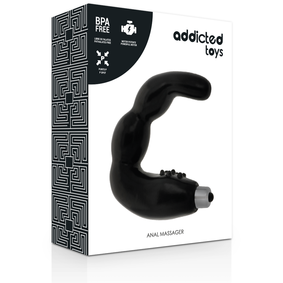 Addicted Toys-Stimolatore Prostatico Anale Vibratore-TPR 3 Addicted Toys-Stimolatore Prostatico Anale Vibratore-TPR · Giocattoli anali (imaginea 3)