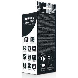 Addicted Toys-Extinde Penisul cu 16 Cm · Inele & Mansoane Penis (imaginea 2)