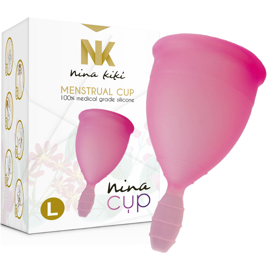 Nina Kikí-Coppa mestruale 45 Nina Kikí-Coppa mestruale — NINA KIKÍ · Sesso orale & Corpo