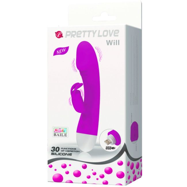 High Tech-Smart Will Vibrator 30 modalità-Silicone, 12 velocità — PRETTY LOVE · Vibratori (imaginea 9)