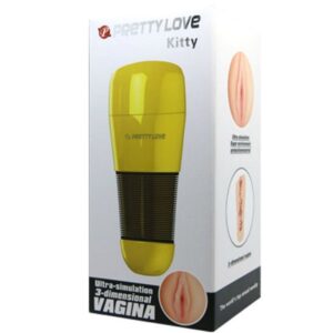Bodies & Masturbators-Kitty Vagina Masturbatore 2-Silicone, Ventosa — PRETTY LOVE · Masturbatori (imaginea 2)