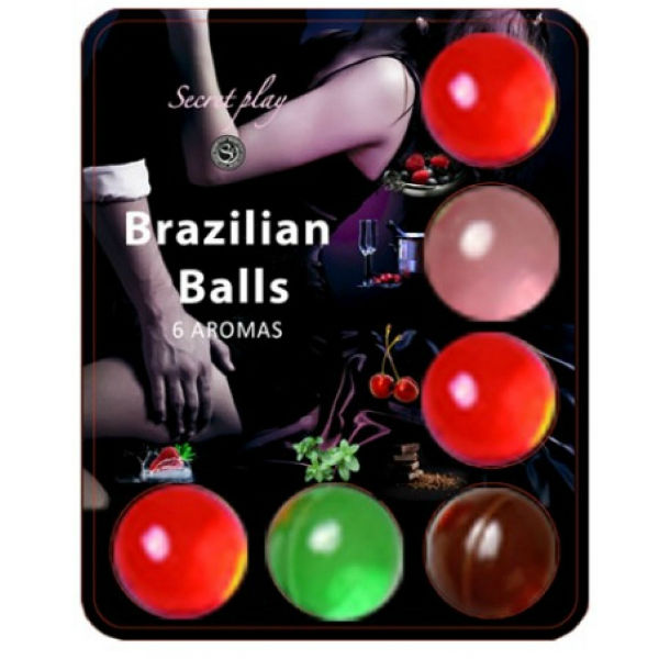 Secretplay Cosmetic-Brasile Balls Lubrificante Hot Balls 6 Pezzi 439 Secretplay Cosmetic-Brasile Balls Lubrificante Hot Balls 6 Pezzi