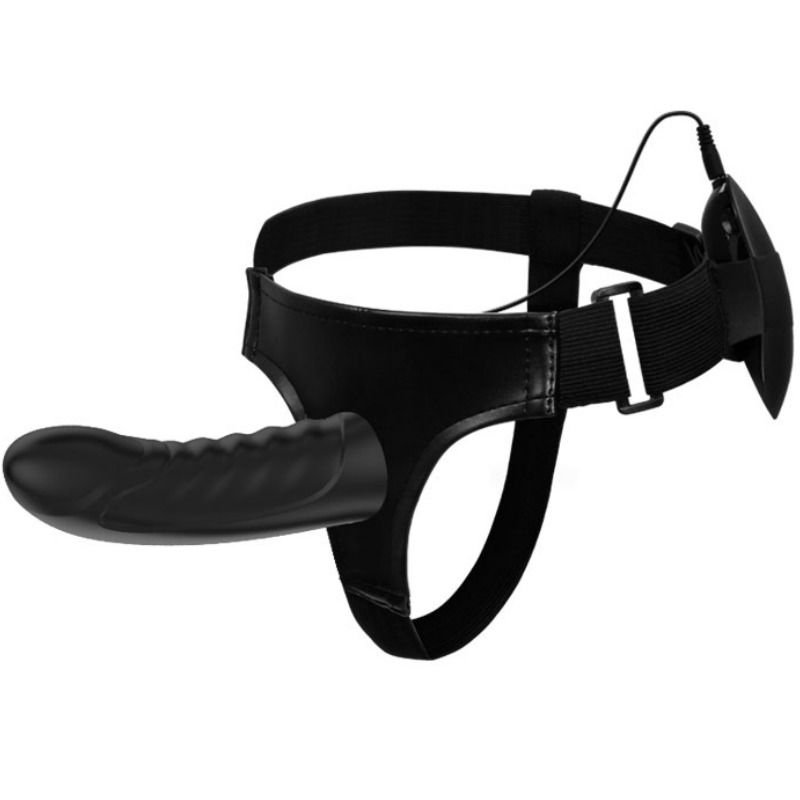 Harness Collection-Marvin Strap-on con Vibrazioni e Dildo — PRETTY LOVE · Anelli & Guaine per pene (immagine 6)