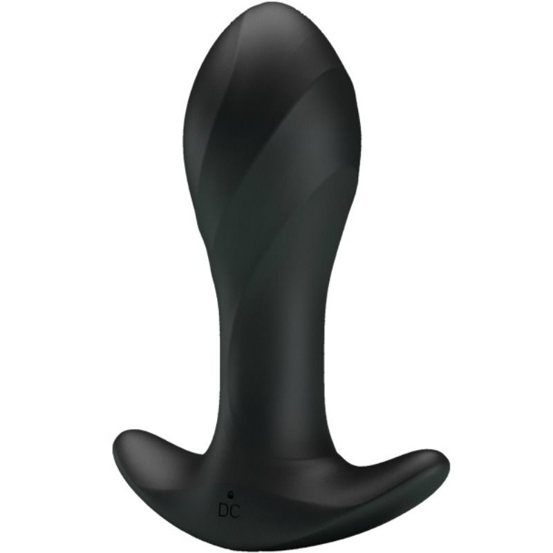 Pretty Love-Vibratore anale in silicone, 12 velocità, ricaricabile · Giocattoli anali