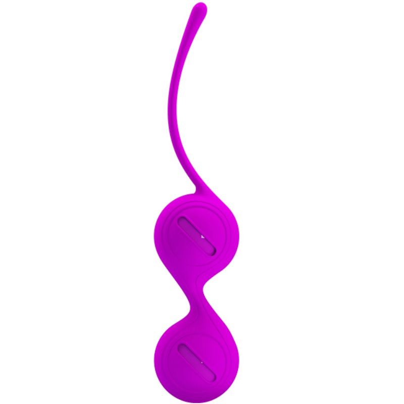 Health Kegel-Sfere Orgasmiche Kegel Tighten Up i Lilla-Silicone — PRETTY LOVE · Giocattoli anali (immagine 2)