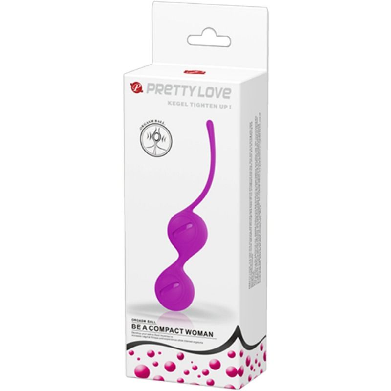 Health Kegel-Sfere Orgasmiche Kegel Tighten Up i Lilla-Silicone — PRETTY LOVE · Giocattoli anali (immagine 5)