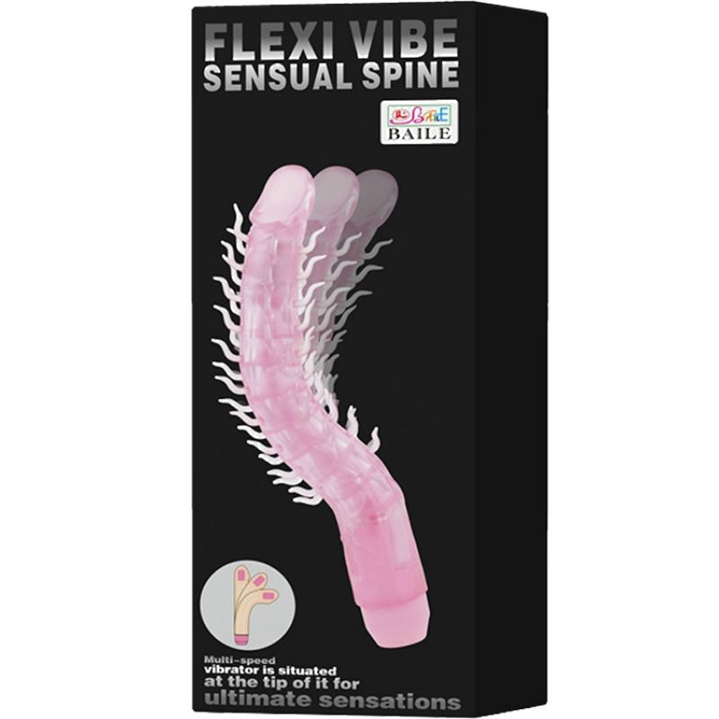 Baile-Flexi Vibe Sensuale Spine Dildo Vibratore Bendabile Lilla 23.5 cm 2 Baile-Flexi Vibe Sensuale Spine Dildo Vibratore Bendabile Lilla 23.5 cm · Vibratori (imaginea 2)