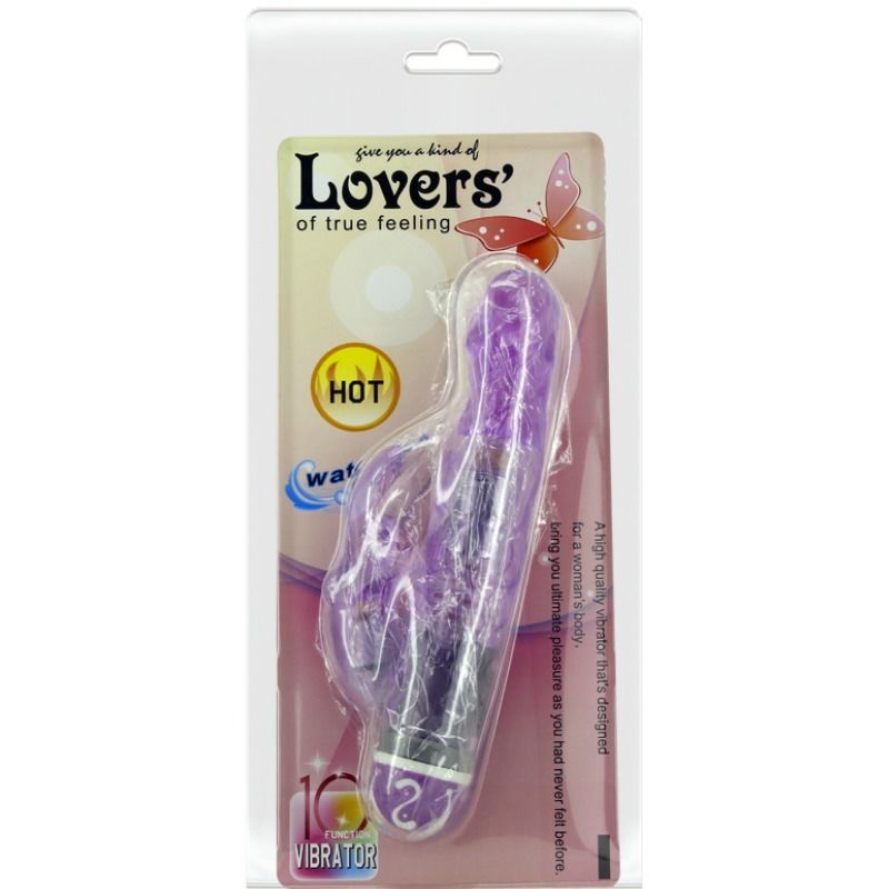 Baile Vibrators-Vibratore Multispeed con Coniglio Lilla-TPR, 10 · Vibratori (immagine 2)