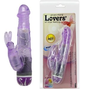 Baile Vibrators-Vibratore Multispeed con Coniglio Lilla-TPR, 10 · Vibratori (immagine 3)