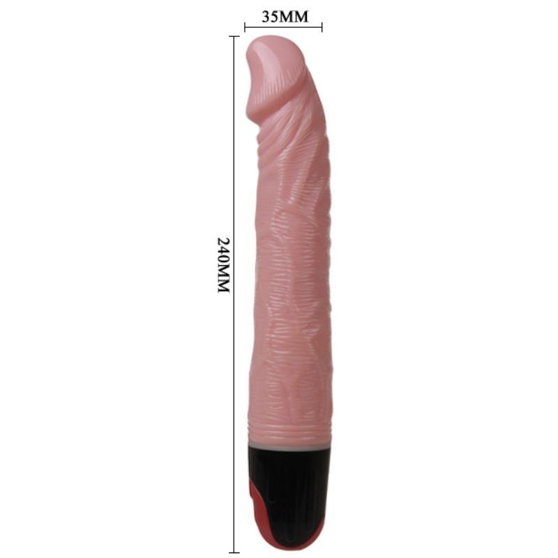 Baile-Vibratore Multispeed 21.5 Cm Rosa-TPR · Vibratori (immagine 3)