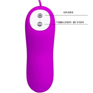 Fun Toys-Harriet Massaggiatore Stimolatore-Silicone, 12 velocità, Silenzioso — PRETTY LOVE · Vibratori (imaginea 2)