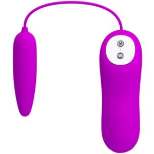 Fun Toys-Harriet Massaggiatore Stimolatore-Silicone, 12 velocità, Silenzioso — PRETTY LOVE · Vibratori