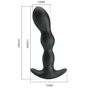 Anal Toys-Massaggiatore anale per prostata 12 modalità di Vibrazione-12 16 Anal Toys-Massaggiatore anale per prostata 12 modalità di Vibrazione-12 — PRETTY LOVE · Giocattoli anali (imaginea 7)