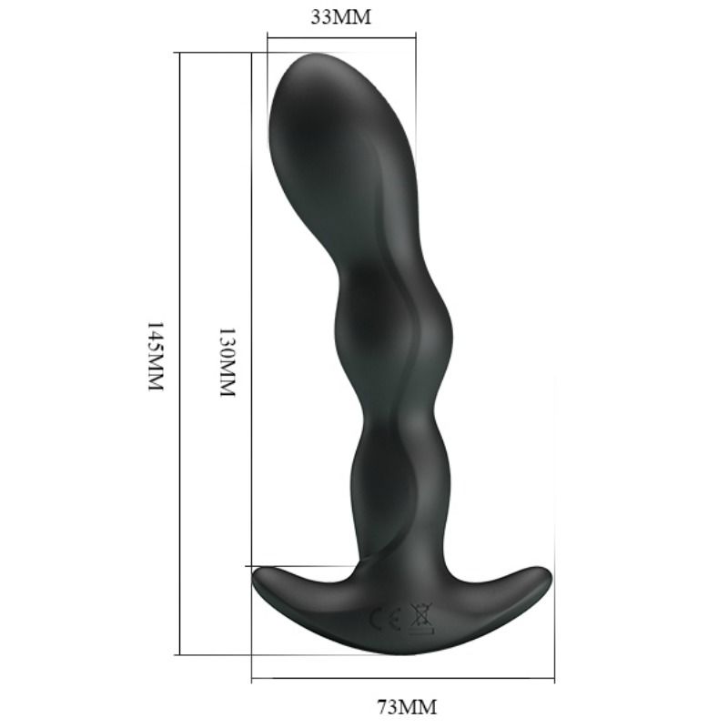 Anal Toys-Massaggiatore anale per prostata 12 modalità di Vibrazione-12 7 Anal Toys-Massaggiatore anale per prostata 12 modalità di Vibrazione-12 — PRETTY LOVE · Giocattoli anali (imaginea 7)