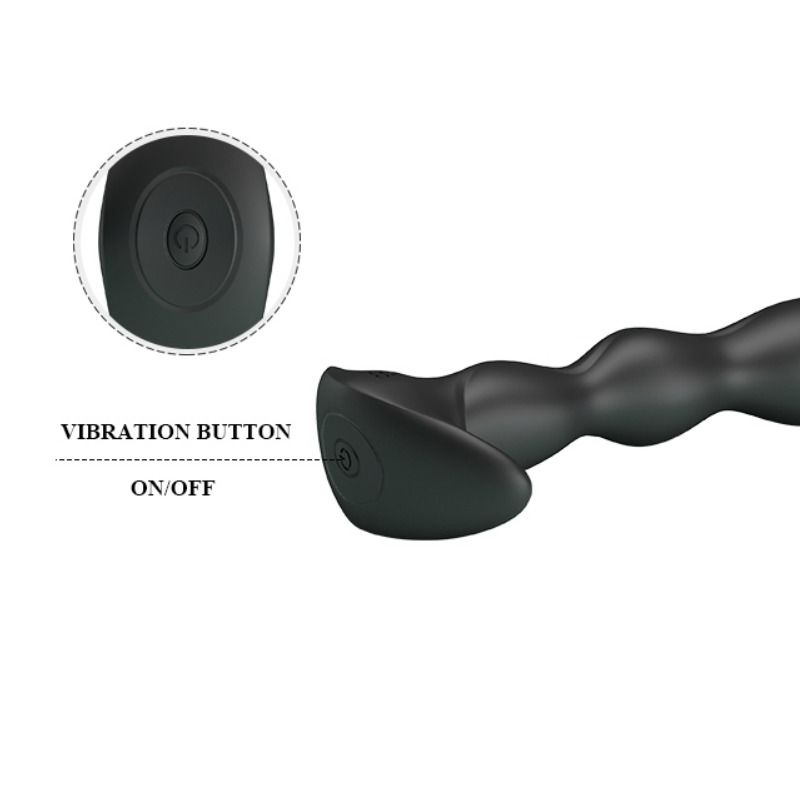 Anal Toys-Massaggiatore anale per prostata 12 modalità di Vibrazione-12 4 Anal Toys-Massaggiatore anale per prostata 12 modalità di Vibrazione-12 — PRETTY LOVE · Giocattoli anali (imaginea 4)