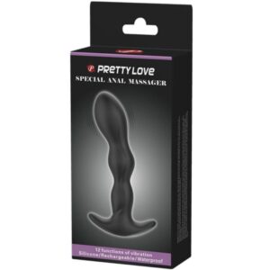 Anal Toys-Massaggiatore anale per prostata 12 modalità di Vibrazione-12 12 Anal Toys-Massaggiatore anale per prostata 12 modalità di Vibrazione-12 — PRETTY LOVE · Giocattoli anali (imaginea 3)