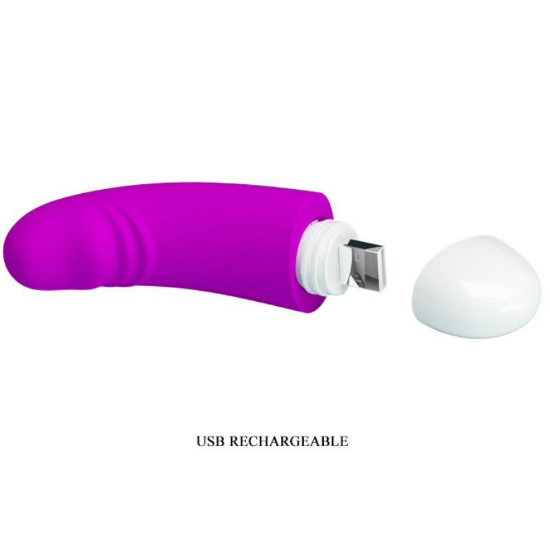 Fun Toys-Luther Mini Vibratore 30 modalità di Vibrazione-Silicone, 12 — PRETTY LOVE · Vibratori (imaginea 5)