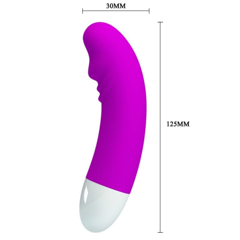 Fun Toys-Luther Mini Vibratore 30 modalità di Vibrazione-Silicone, 12 — PRETTY LOVE · Vibratori (imaginea 8)