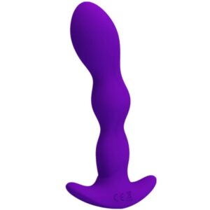 Anal Toys-Massaggiatore anale 12 modalità di vibrazione Lilla-12 velocità 10 Anal Toys-Massaggiatore anale 12 modalità di vibrazione Lilla-12 velocità — PRETTY LOVE · Giocattoli anali